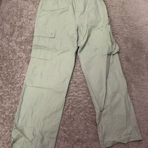 PacSun Green Cargo Pants with Relaxed Fit